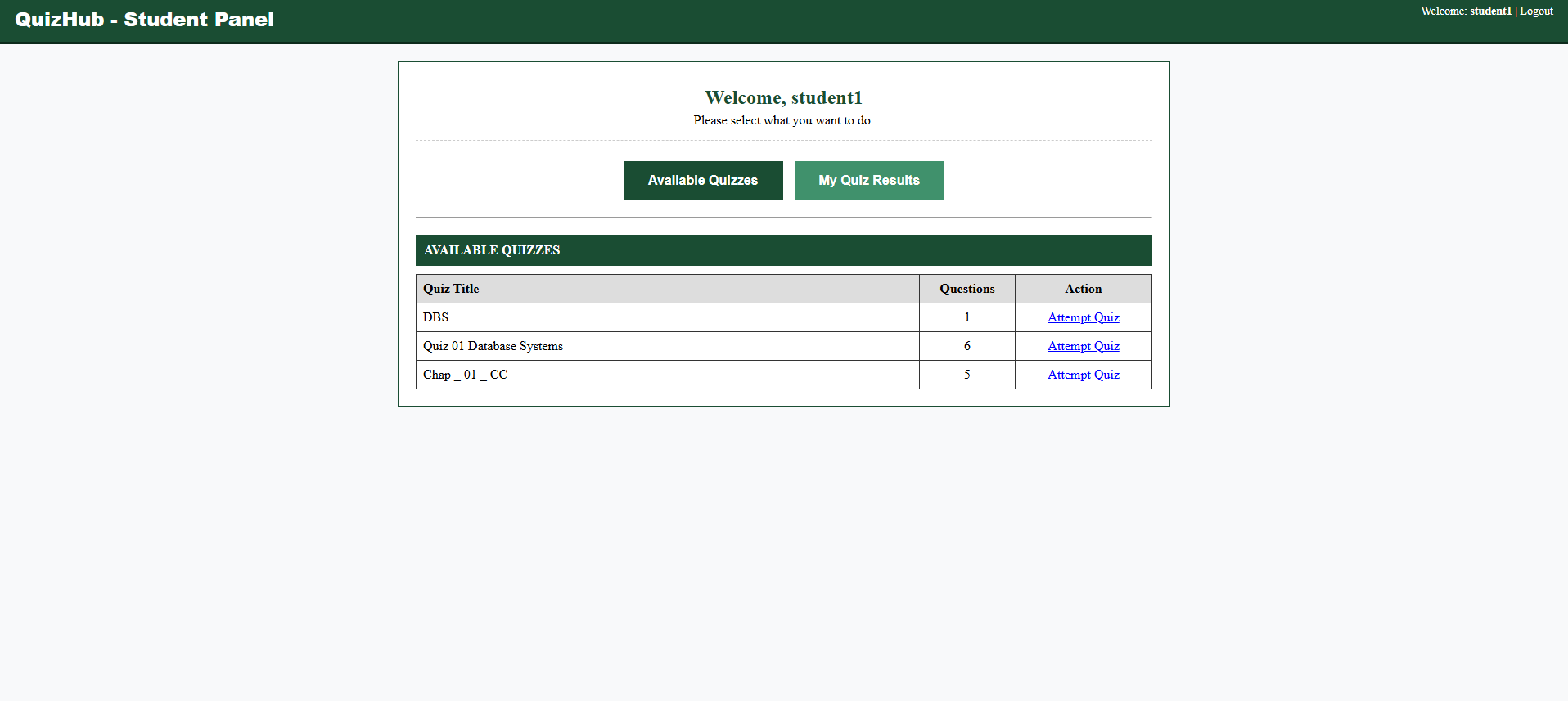 Subject Management